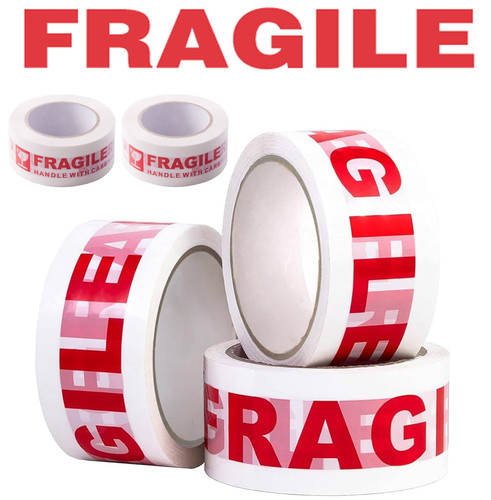 Nastro pacchi fragile stampato - pacchi,