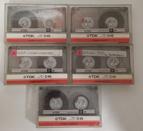 Lotto tdk 46 1986 - lotto, 5x