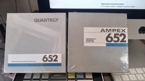 Quantegy ampex 652 reel - quantegy-ampex,