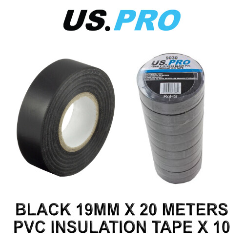 Nastro isolante pvc - nero, us