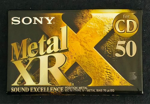 Audio cassette metal sony - cassette,