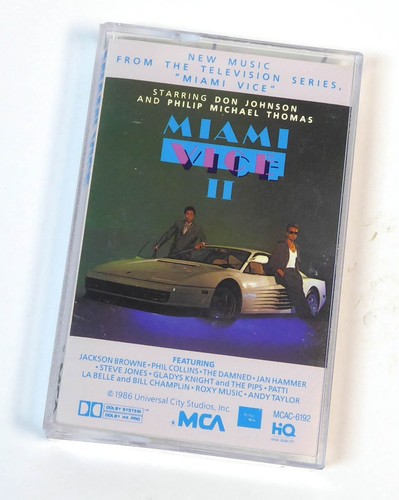 Musikkassette miami vice ii - -,