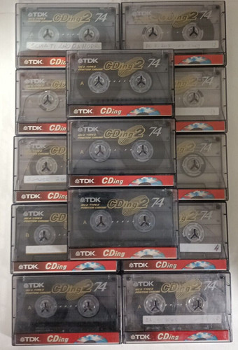 Lotto 13x tdk cding - tdk,